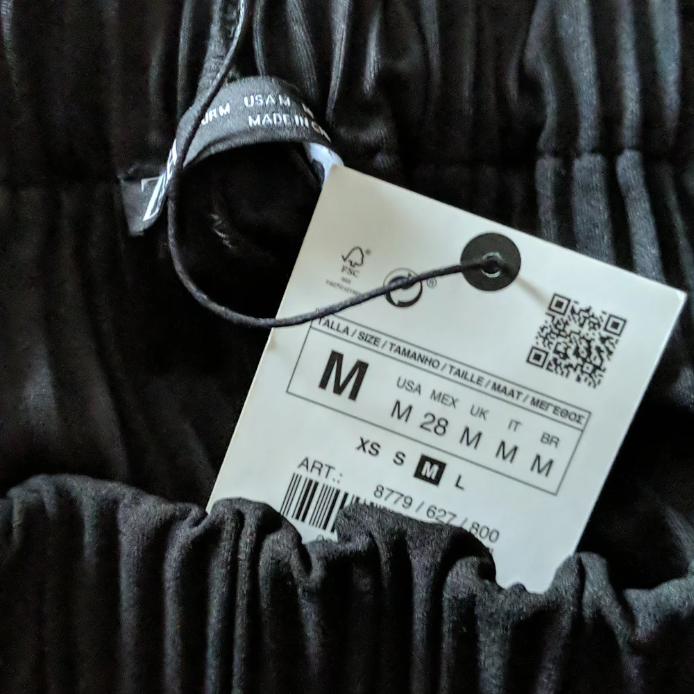 Zara pleated straight leg pants - Picture 7 of 8